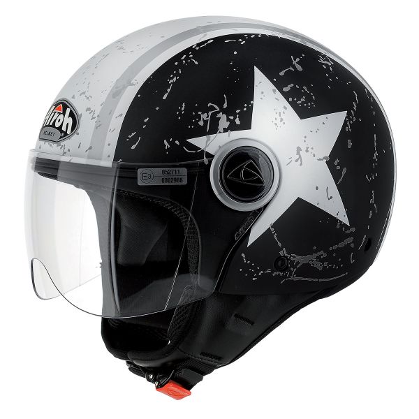 Jet Airoh Compact Shield Nero Opaco