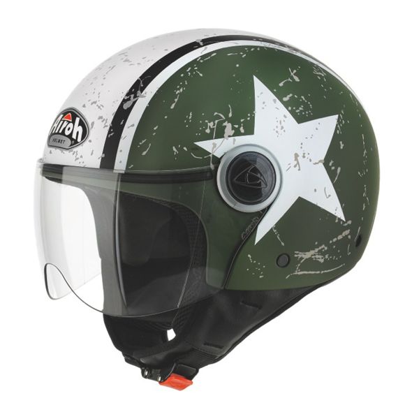 Jet Airoh Compact Shield Cachi Opaco