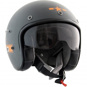 Jet HARISSON Corsair Star Deco Grigio Opaco Arancione