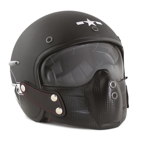 HARISSON Corsair Star Deco Nero Opaco Bianco