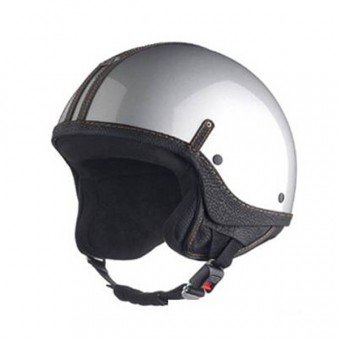 Casque Jet Laura Smith Custom Grigio Platinium Casque Jet Laura Smith Custom Grigio Platinium