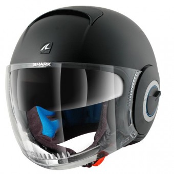 Casque Jet Shark Nano Blank Opaco KMA Casque Jet Shark Nano Blank Opaco KMA