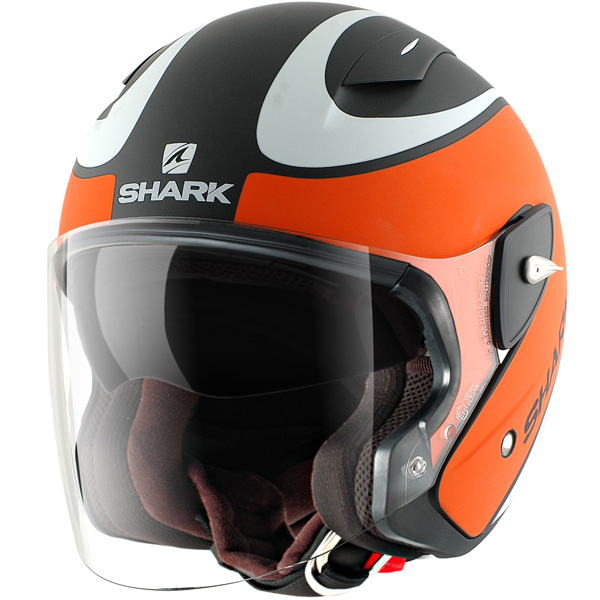 Casco Moto Shark RSJ-ST Fast Line Mat KOW