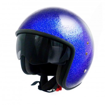 Casque Jet Up Smart Glitter Blue Casque Jet Up Smart Glitter Blue