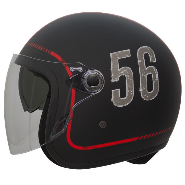 Casco Moto Premier Vangarde FL9BM 56 Matt Black in Stock | iCasque.it