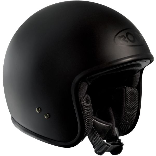 Casco Moto Roof Vintage Matt Black Al Miglior Prezzo | iCasque.it