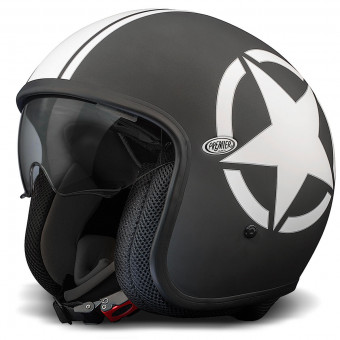 Casque Jet Premier Vintage Star 9BM Casque Jet Premier Vintage Star 9BM