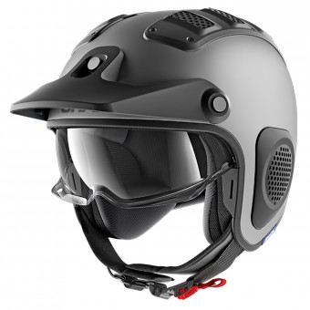 Casque Jet Shark X-Drak Blank Mat AMA Casque Jet Shark X-Drak Blank Mat AMA