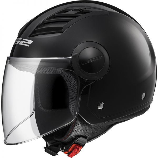 Casco Moto LS2 Airflow Black Long OF562 in Stock | iCasque.it