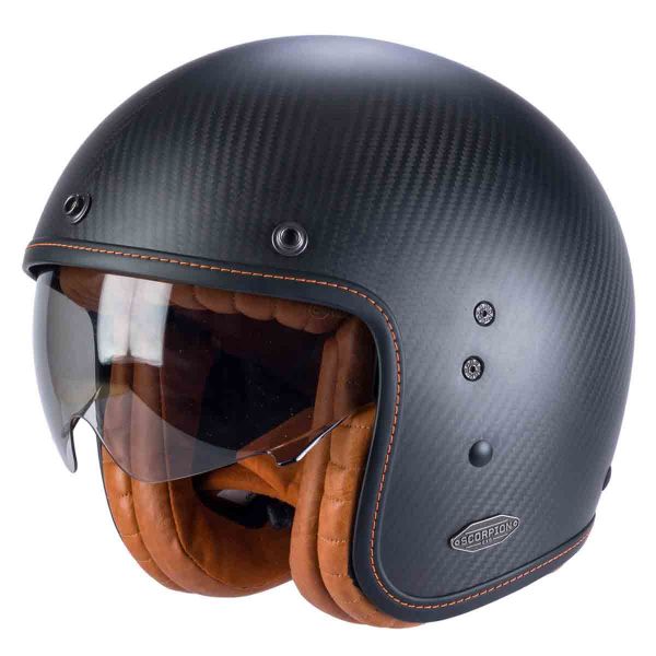 Jet Scorpion Belfast Carbon Nero Opaco