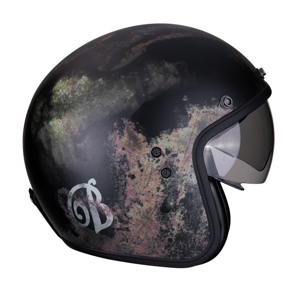 Casco Moto Scorpion Belfast Tempus Nero pronto per l'invio | iCasque.it