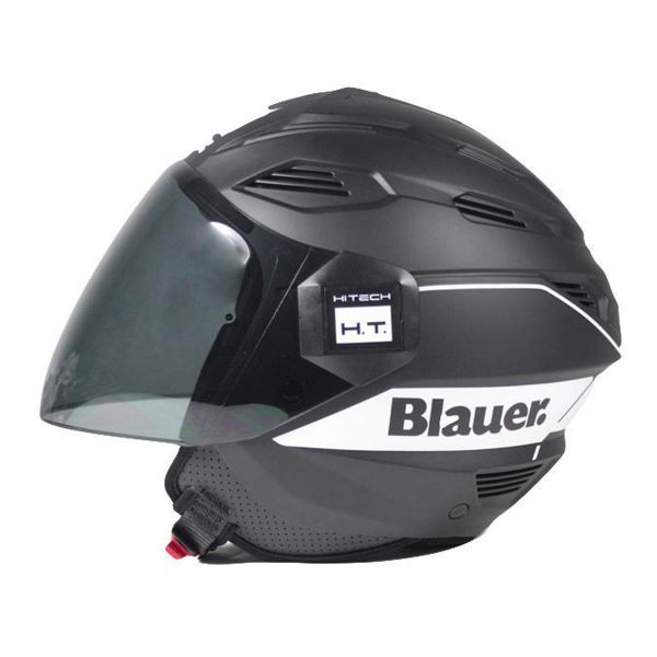 Blauer Bratt Black White Matt