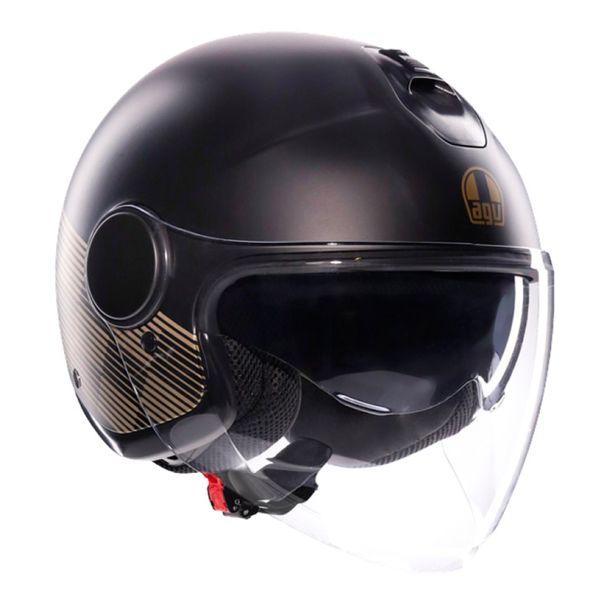 Jet AGV Eteres Ponza Matt Black Gold
