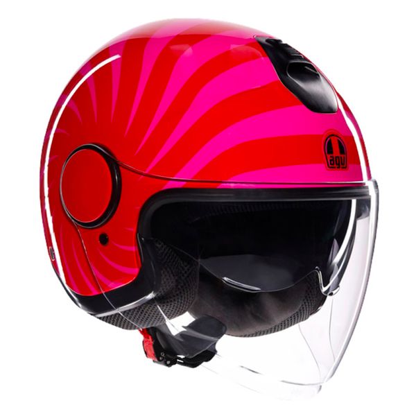 Jet AGV Eteres Tropea Red Pink