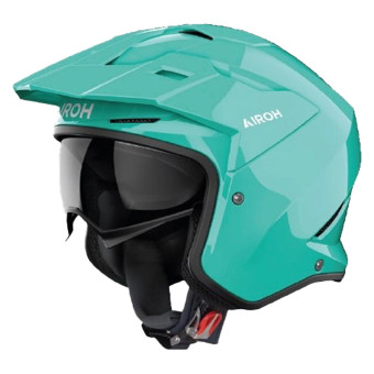 Casque Jet Airoh Kombakt Color Aquamarine Casque Jet Airoh Kombakt Color Aquamarine