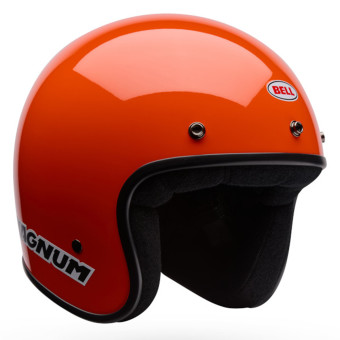 Casque Jet Bell Magnum Solid Orange Casque Jet Bell Magnum Solid Orange