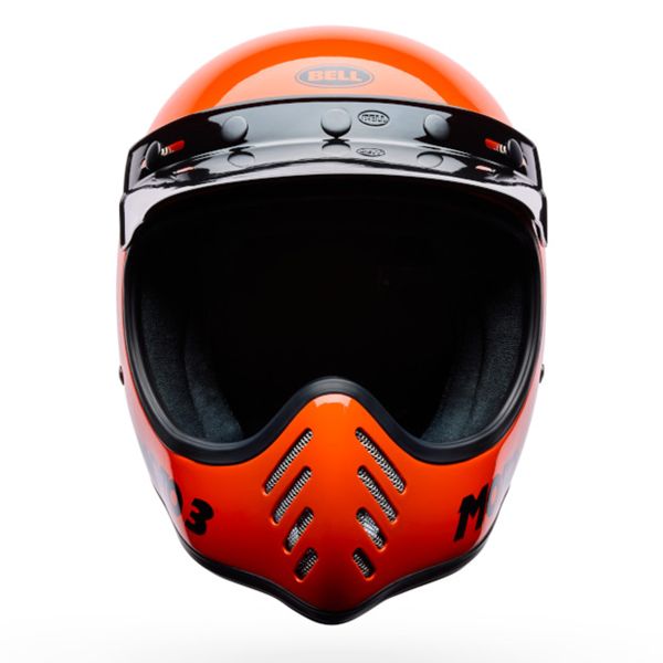 Bell Moto-3 Classic Gloss Orange