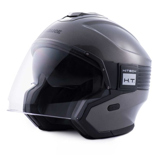 Jet Blauer Hacker Titanium Black Glossy