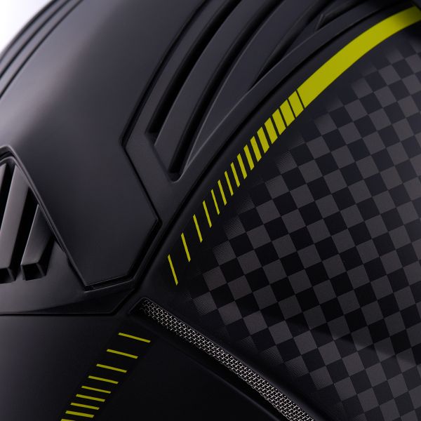 Blauer Real HT Damier Matt Black Yellow