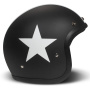 Casque Jet Dmd Retro Star Black