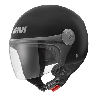 Casque Jet Givi 10.7 Evo Solid Matt Black