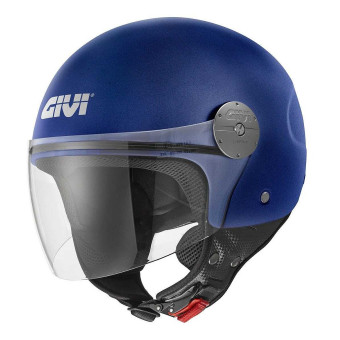 Casque Jet Givi 10.7 Evo Solid Midnight Blue Casque Jet Givi 10.7 Evo Solid Midnight Blue