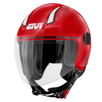 Casque Jet Givi 11.7 Solid Red