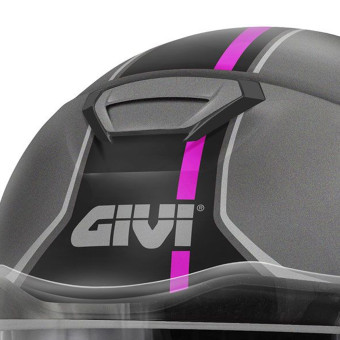 Givi 12.5 Graphic Touch Matt Titanium Pink
