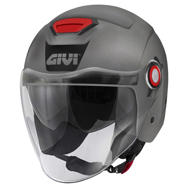 Jet Givi 12.5 Solid Matt Titanium