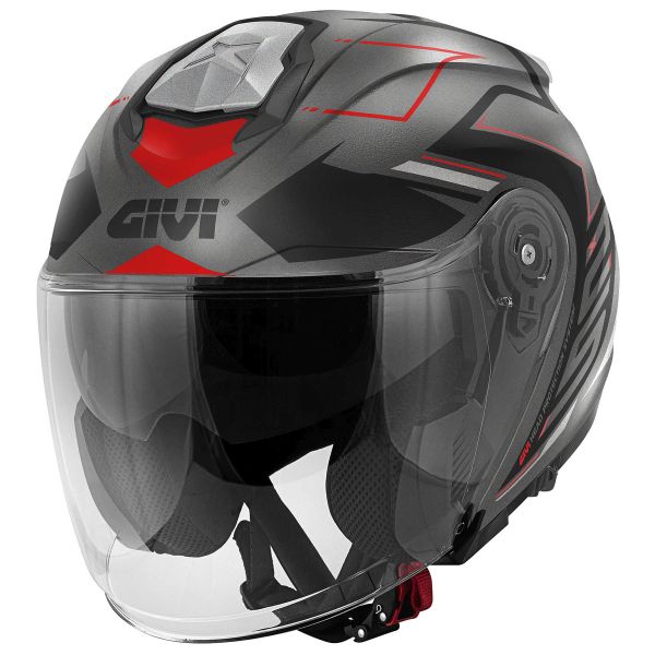 Jet Givi X25 Trace Matt Black Titanium