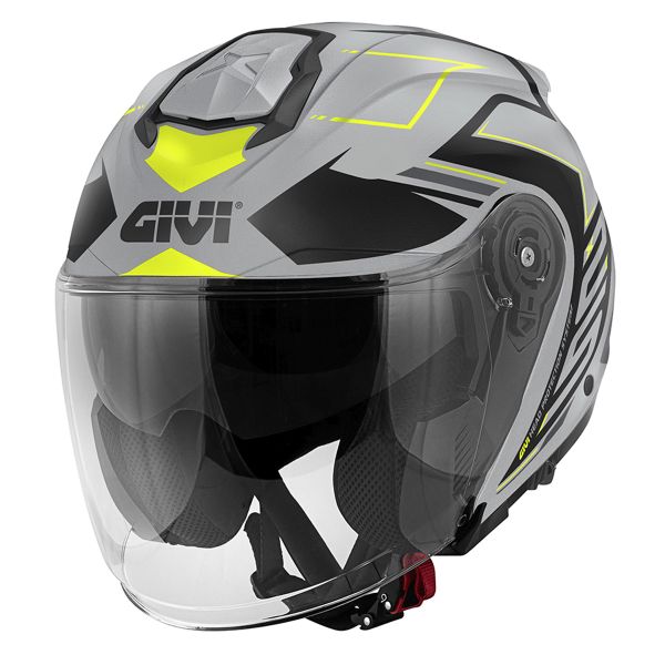 Jet Givi X25 Trace Matt Grey Black Yellow