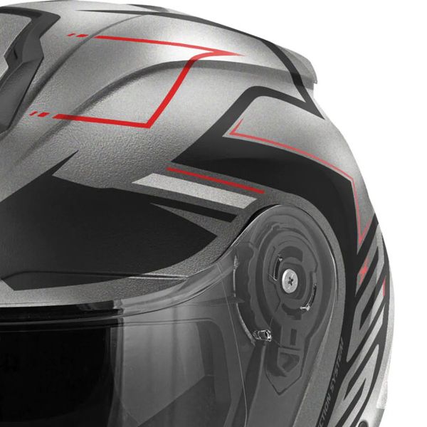 Givi X25 Trace Matt Titanium Black Yellow