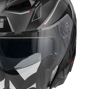 Givi X31 Impact Black Dark Titanium Red