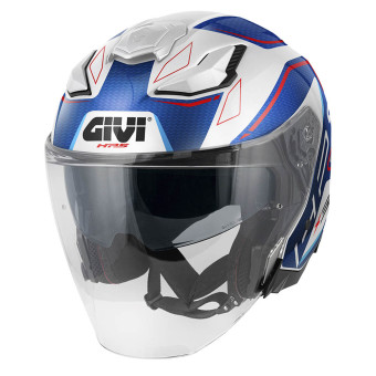 Jet Givi X31 Impact White Metal Blue Red