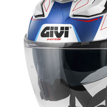 Givi X31 Impact White Metal Blue Red