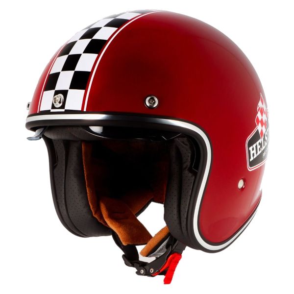 Jet Helstons Flag Borgogna Nero