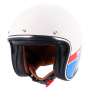 Casque Jet Helstons Racing Oil Blu Rosso