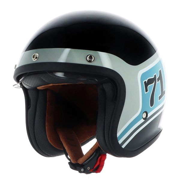 Jet Helstons Seventy One Nero Blu Grigio