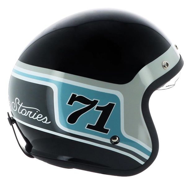 Helstons Seventy One Nero Blu Grigio