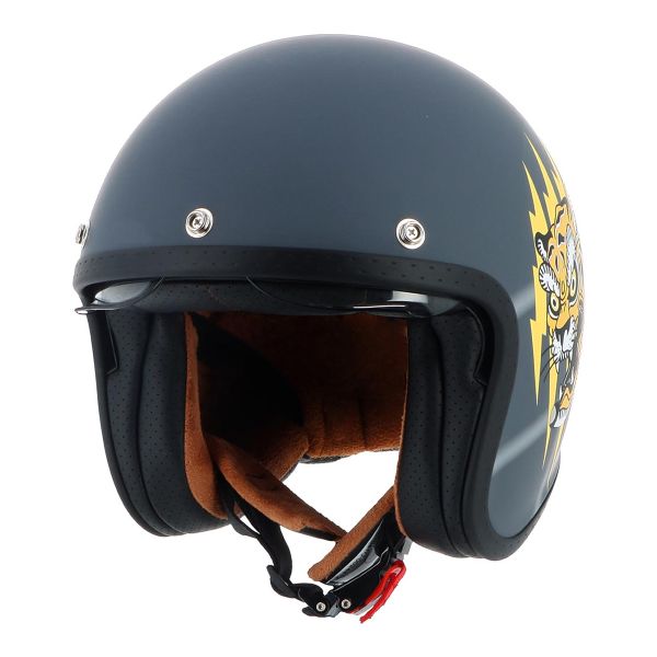 Jet Helstons Tiger nero Opaco