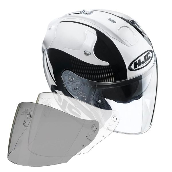 Pack Casco Moto + Visiera : HJC FG-Jet Acadia MC5 + Visiera HJ-17 R - FG-Jet  - IS-33 II | iCasque.it