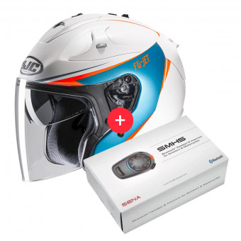 Jet HJC FG-Jet Balin MC47SF + Kit Bluetooth SMH5