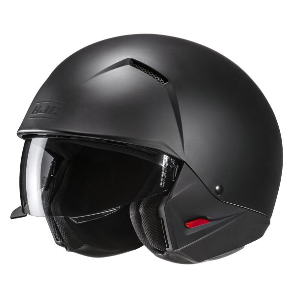 HJC i20N Nero semi piatto