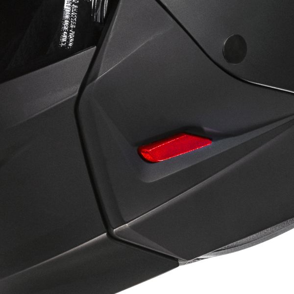 HJC i20N Nero semi piatto