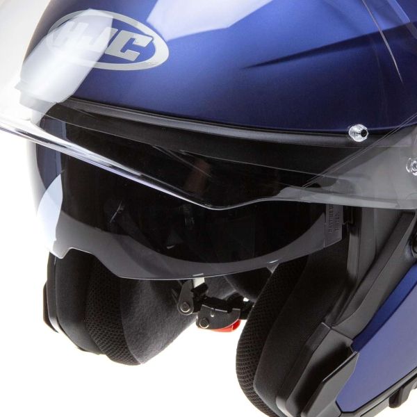 HJC I30 Semi Flat Metallic Blue + Kit Bluetooth Sena SMH5