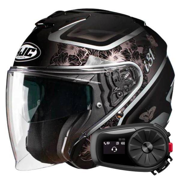 Jet HJC i31 Iona MC5 + Kit Bluetooth 5S Solo Jet HJC i31 Iona MC5 + Kit Bluetooth 5S Solo