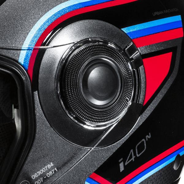 HJC i40N Linia MC21 + Kit bluetooth 5R Lite Solo