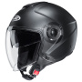 Casque Jet HJC i40N Semi Flat Black