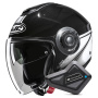 Casque Jet HJC i40N Vision MC5 + Kit Bluetooth BT Mini