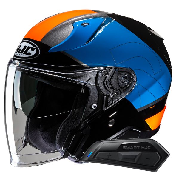 Jet HJC RPHA31 Chelet MC27 + Kit Bluetooth Smart 11B